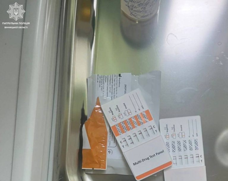 На Вінниччині водій керував авто під дією наркотиків