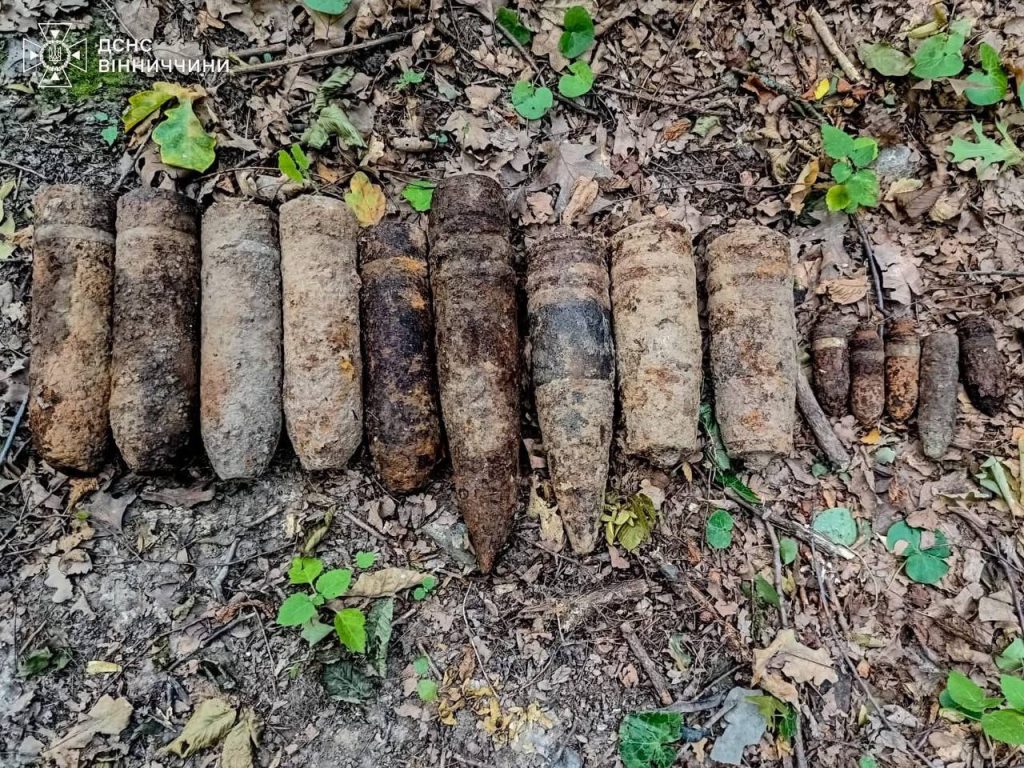 На березі річки у Вінницькій області знайшли боєприпаси Другої світової війни