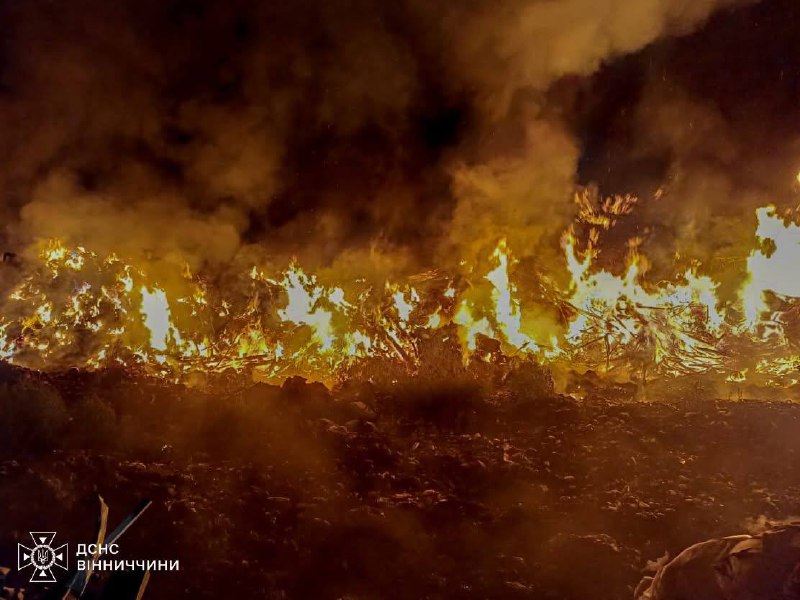 За добу на Вінниччині сталося 12 пожеж
