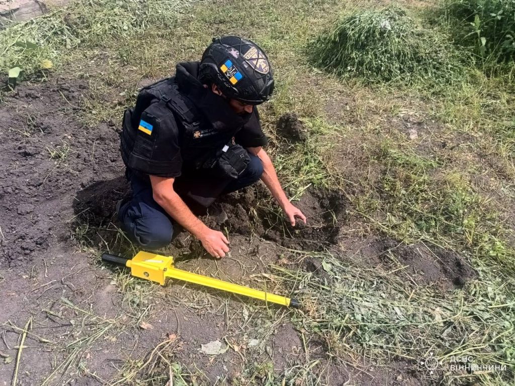 На Вінниччині знищили гранату часів Другої світової війни