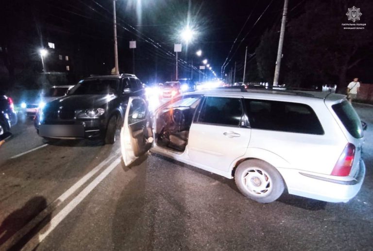 У Вінниці водій напідпитку вчинив ДТП