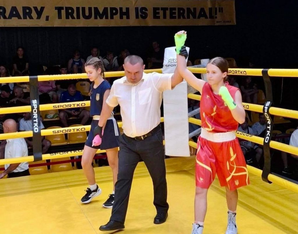 Юна боксерка з Вінниччини виборола «золото» на чемпіонаті України