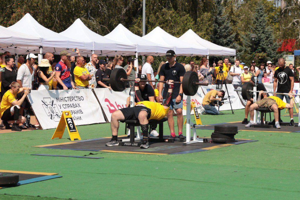 У Ладижині відбувся фінал змагань для ветеранів «Звитяга Нескорених»