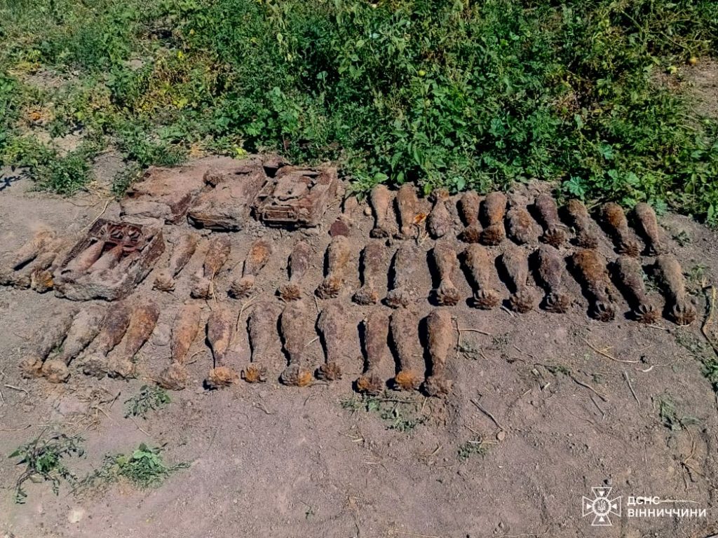 На Вінниччині знищили 52 міни часів Другої світової війни