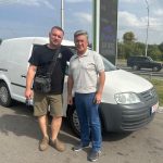 Микола Кучер передав чергове авто для ЗСУ