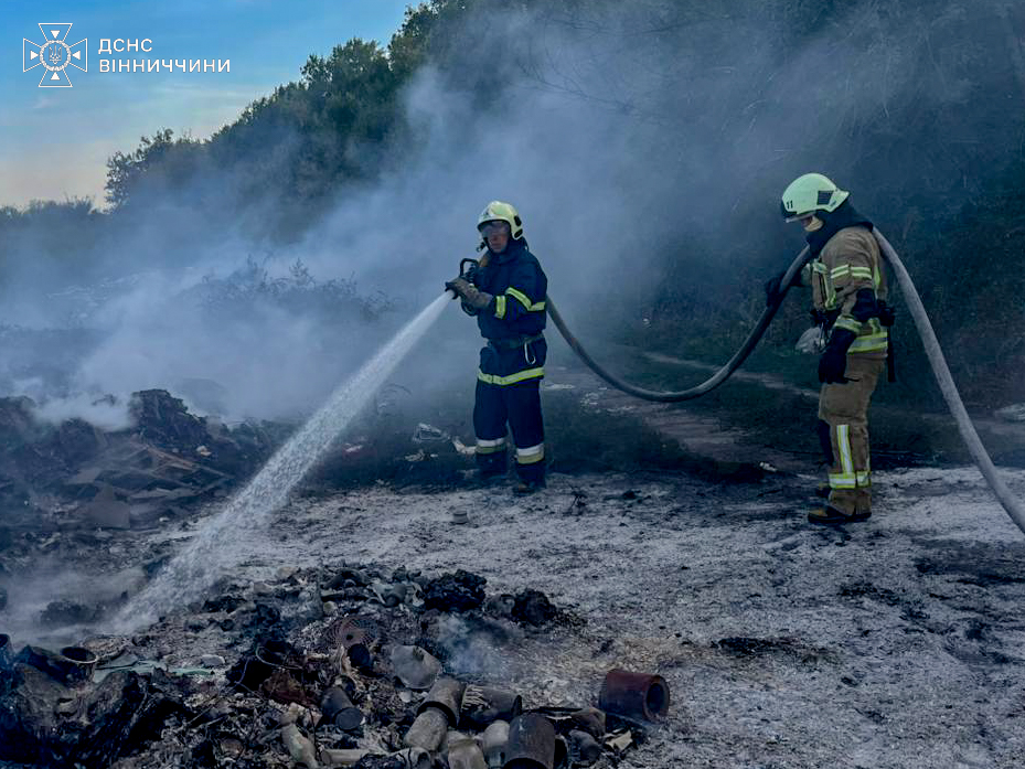 На Вінниччині за добу сталося 29 пожеж