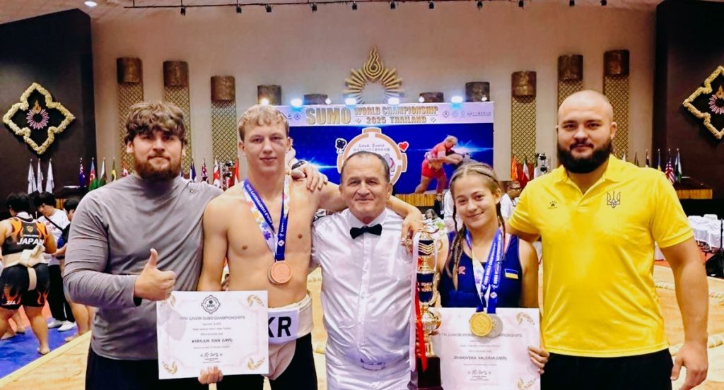 Вінницькі спортсмени здобули 7 медалей на чемпіонаті світу з сумо