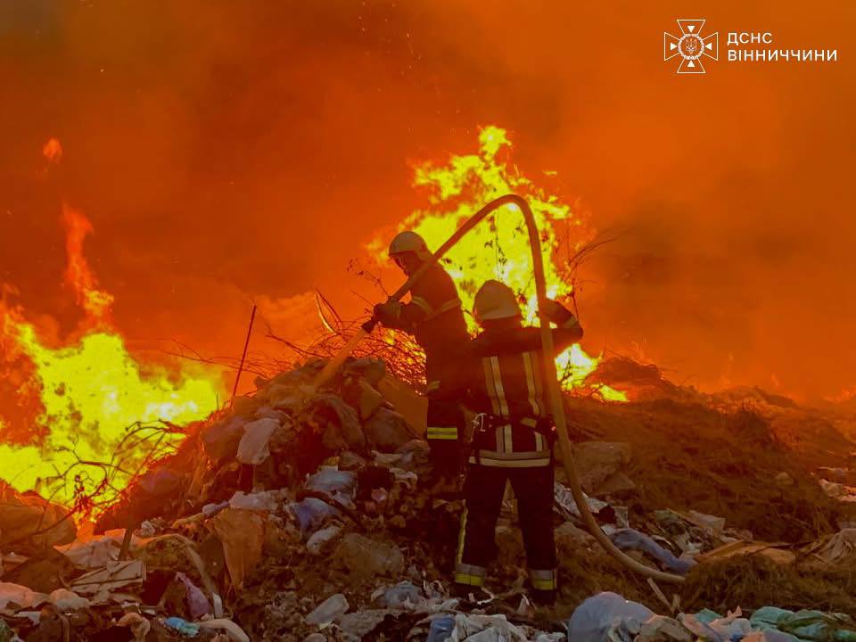 На Вінниччині за добу сталося 12 пожеж