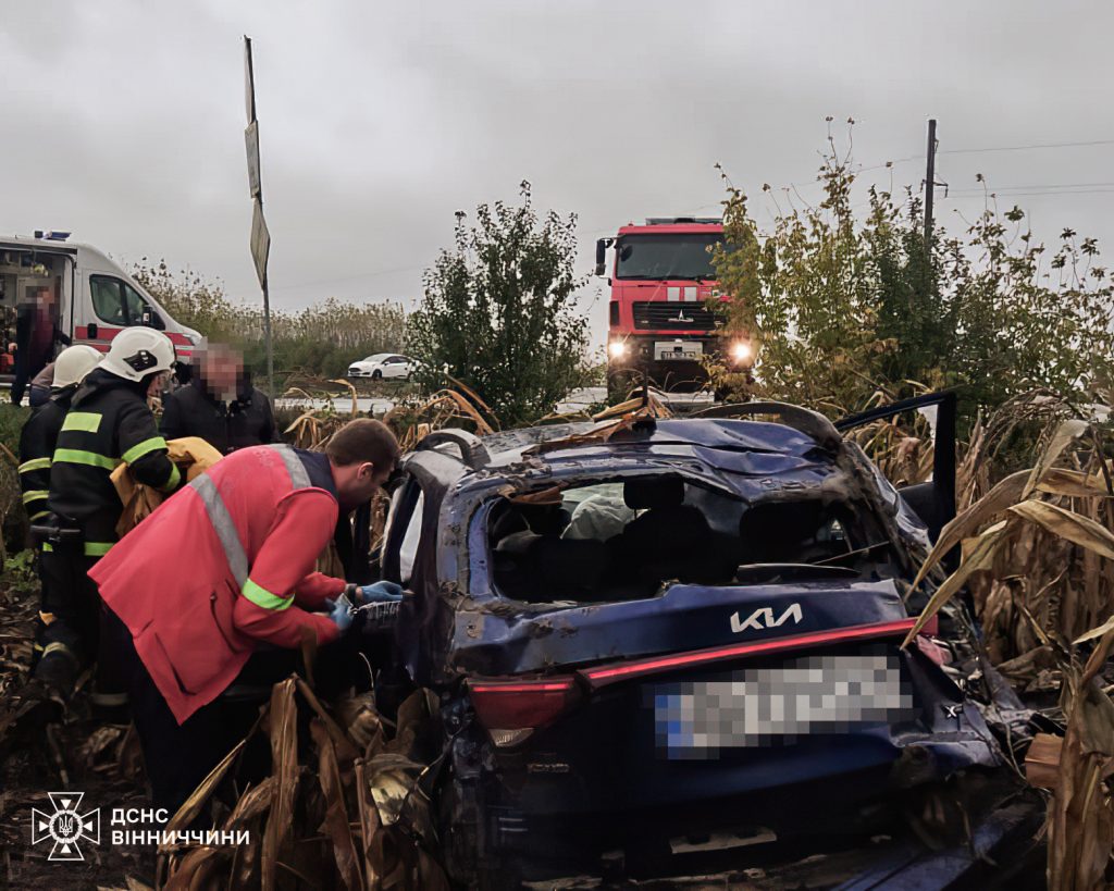 На Вінниччині загинули троє людей у ДТП