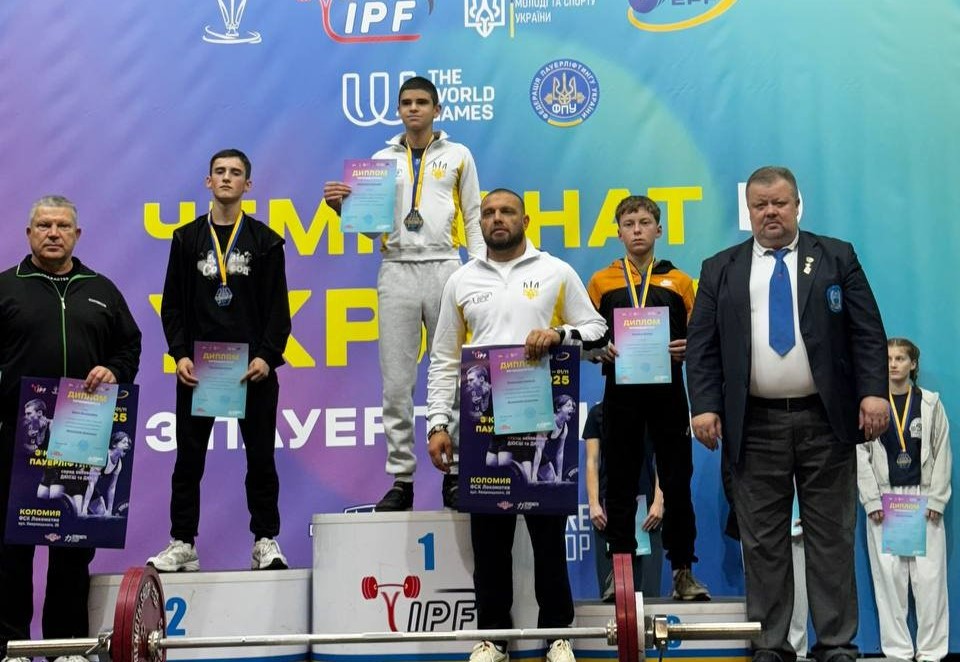 Вінницькі спортсмени здобули шість медалей на чемпіонаті України з пауерліфтингу
