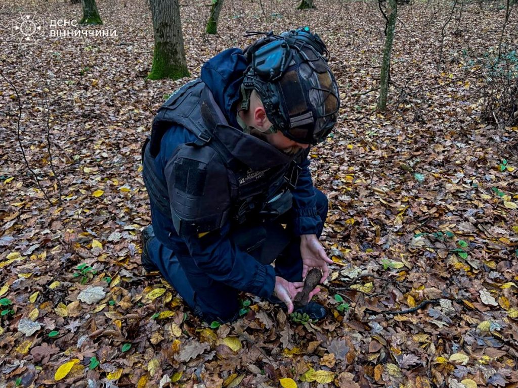 На Вінниччині сапери знищили три боєприпаси часів минулих війн