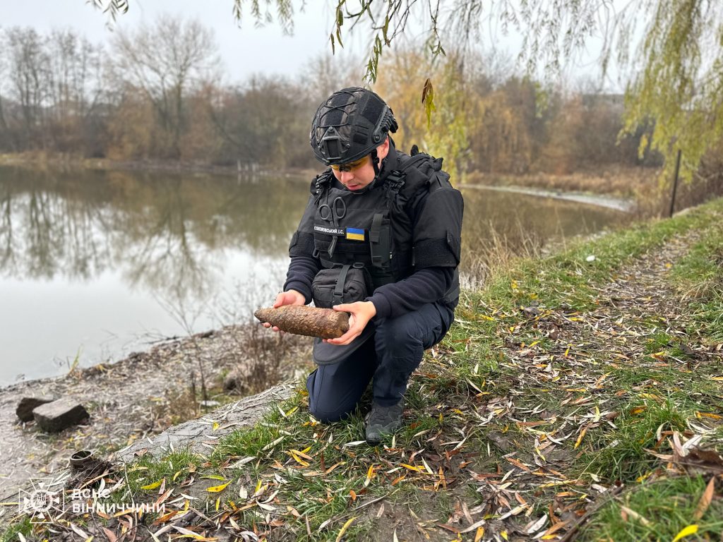 На Вінниччині знищили артснаряд часів Другої світової війни