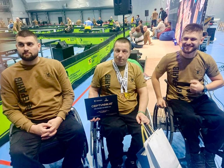 Ветеран із Вінниччини здобув «золото» та «бронзу» на Іграх Ветеранів 2025