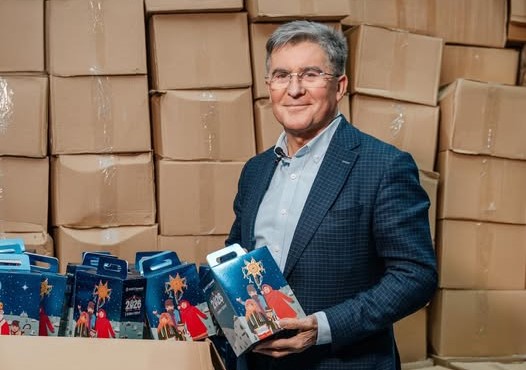 Команда Миколи Кучера підготувала 5000 подарунків до Дня Святого Миколая