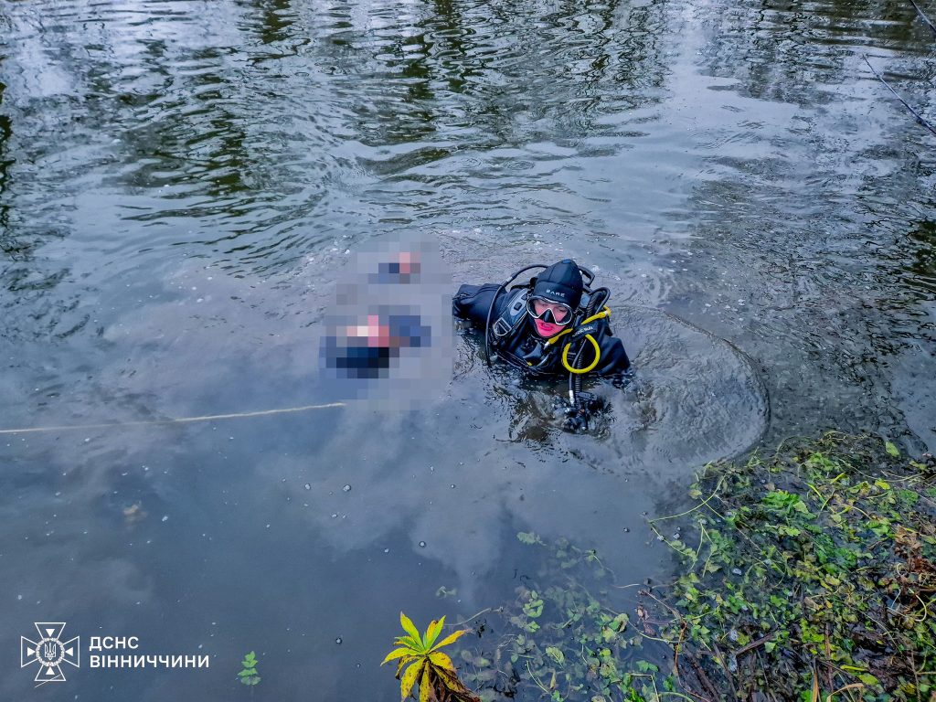 У Хмільнику водолази ДСНС підняли з дна водойми тіло чоловіка