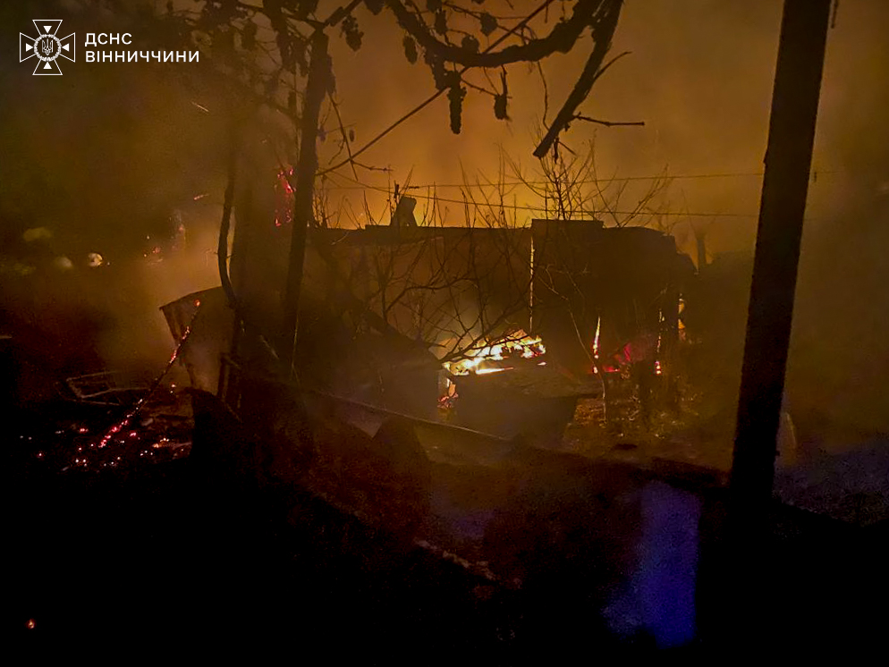 На Вінниччині за добу сталося чотири пожежі: обійшлося без постраждалих