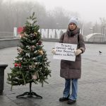 У Вінниці провели різдвяну акцію пам’яті для родин загиблих воїнів