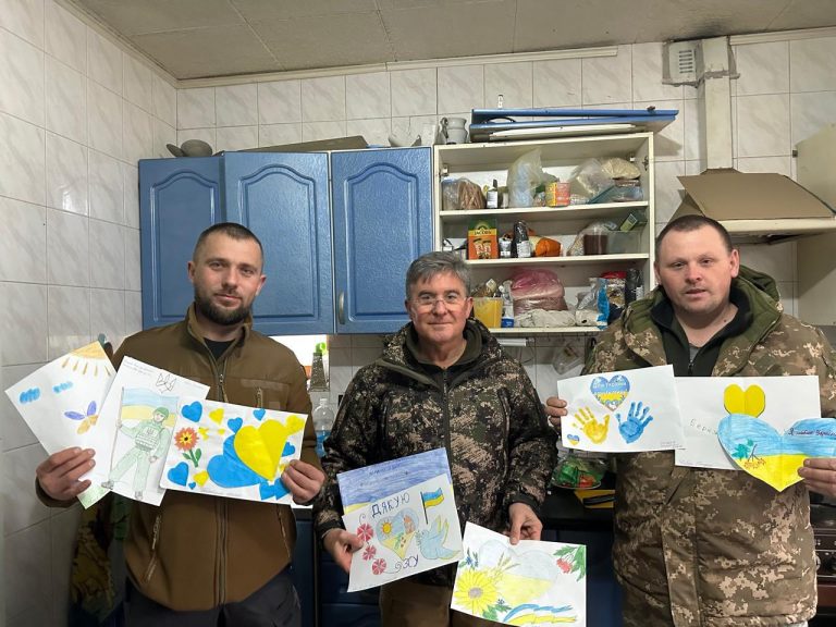 Микола Кучер на Різдво відвідав воїнів на Покровському та Харківському напрямках