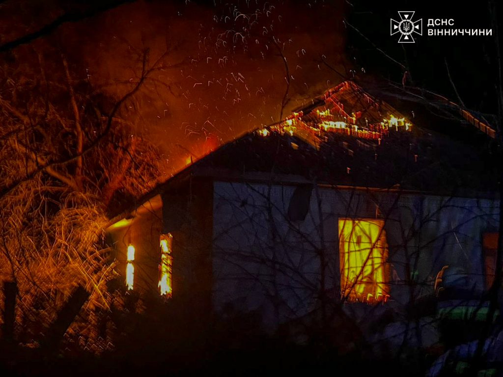 На Вінниччині пожежі забрали життя двох чоловіків