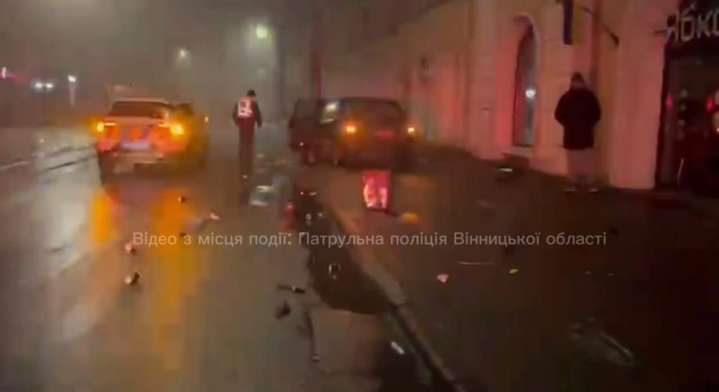 Водій у стані наркотичного сп’яніння спричинив ДТП у центрі Вінниці