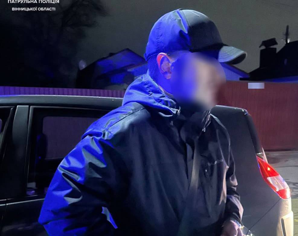 У Вінниці патрульні склали три адмінматеріали на нетверезого водія