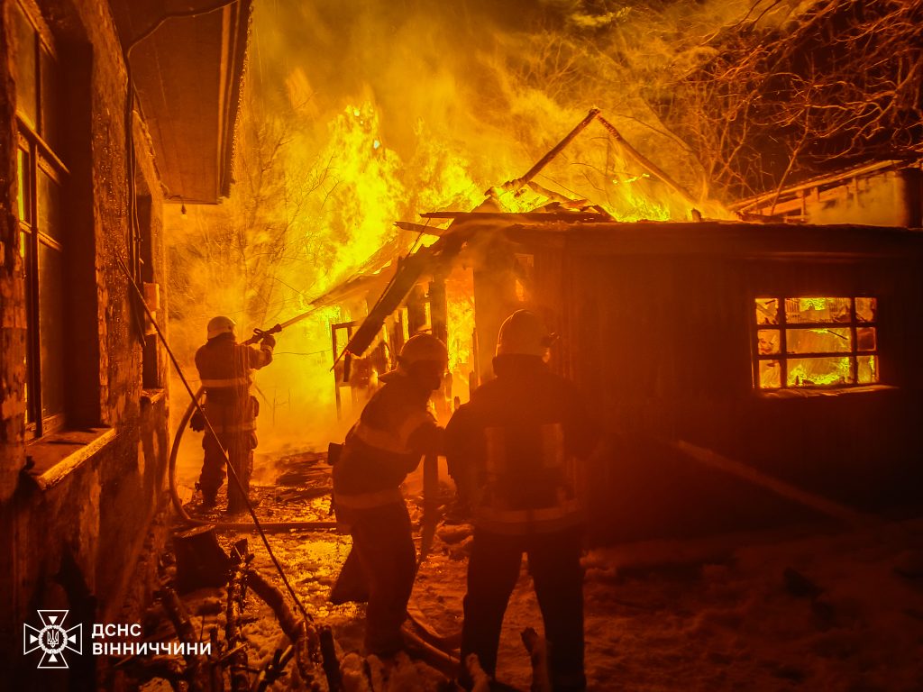 На Вінниччині за добу сталося 13 пожеж