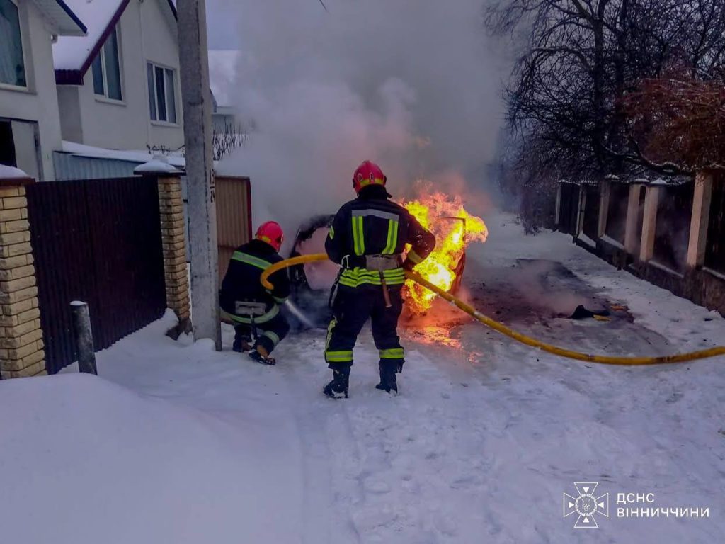 На Вінниччині за добу ліквідували чотири пожежі