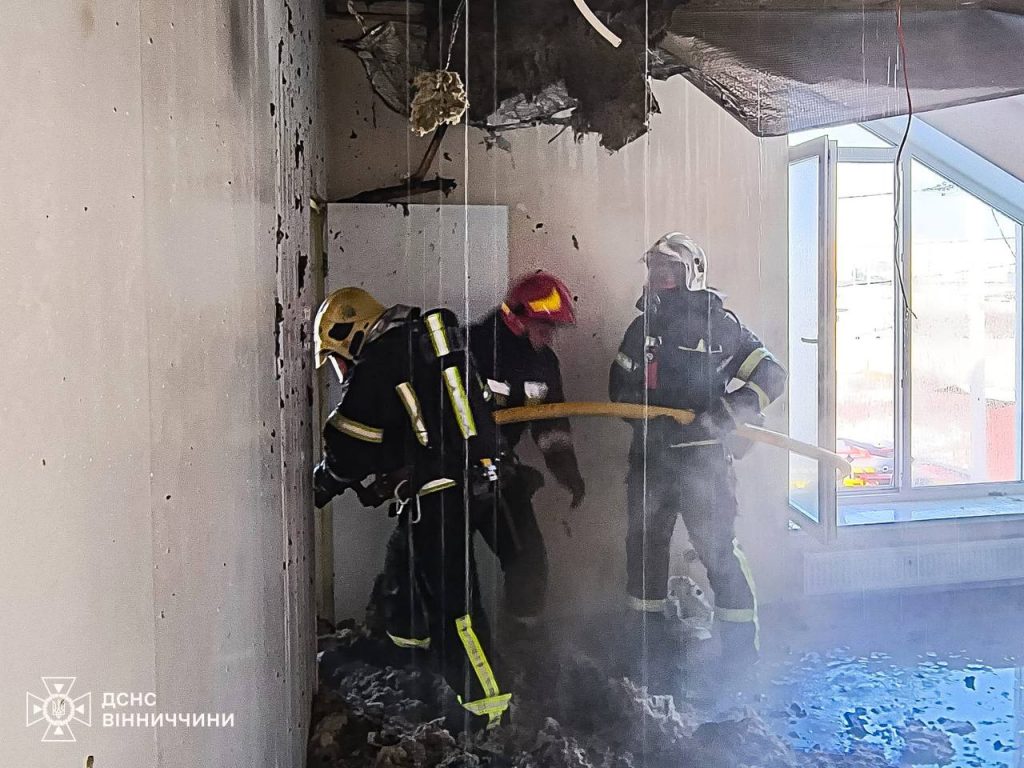 За добу на Вінниччині ліквідували п’ять пожеж у житлових будинках