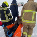 На Вінниччині рятувальники понад кілометр несли травмованого чоловіка до «швидкої»