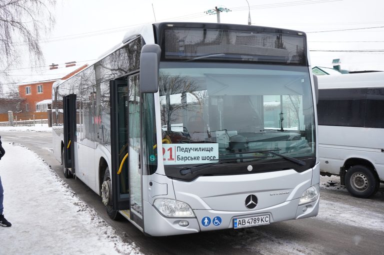 Екологічні газові автобуси з’явилися на маршрутах Вінниці