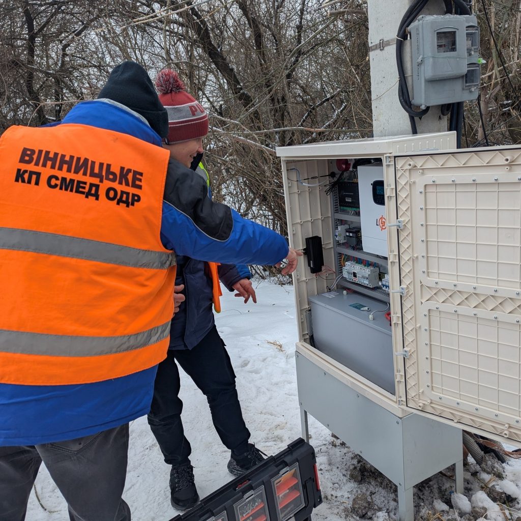 У Вінниці встановлюють потужні безперебійники для світлофорів