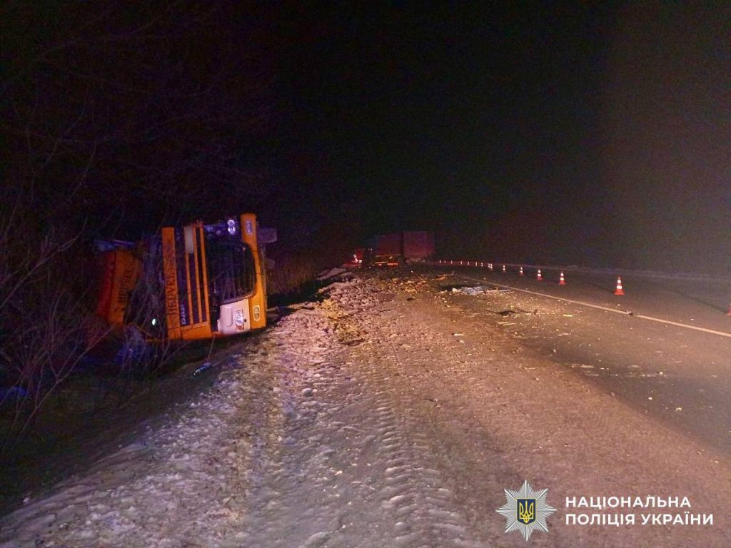 Смертельна ДТП з вантажівками сталася у Вінницькому районі