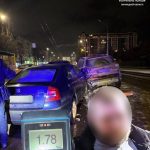 У Вінниці п’яний водій спричинив ланцюгову ДТП із чотирма авто