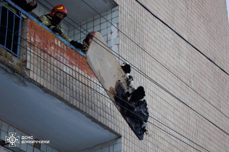 У Вінниці горів гуртожиток: евакуювали 120 людей