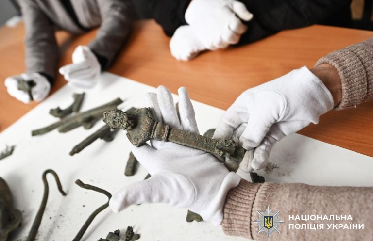 54 фрагменти «князівського поховання»: на Вінниччині викрили нелегальні розкопки