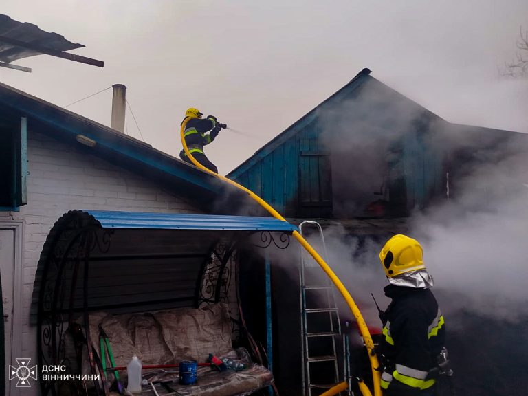 На Вінниччині під час пожежі загинула жінка