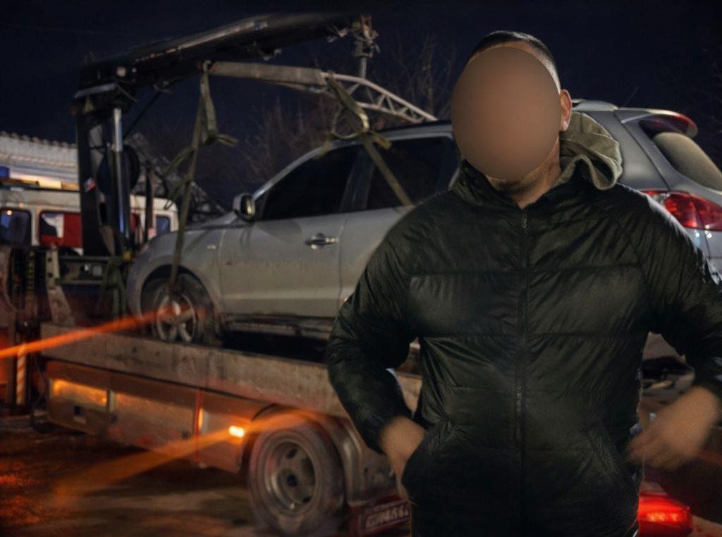 У Вінниці п’яний водій врізався в острівець безпеки