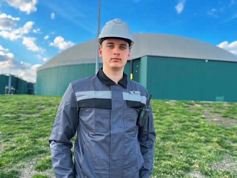 Від навчання до роботи: історія 20-річного працівника «Біогаз Ладижин»
