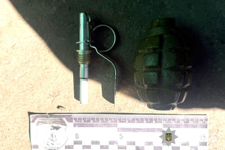 У Вінниці після виклику через домашнє насильство у чоловіка знайшли гранату