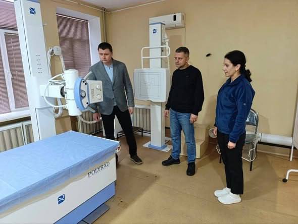 У Ладижині лікарня отримала рентген-апарат із штучним інтелектом