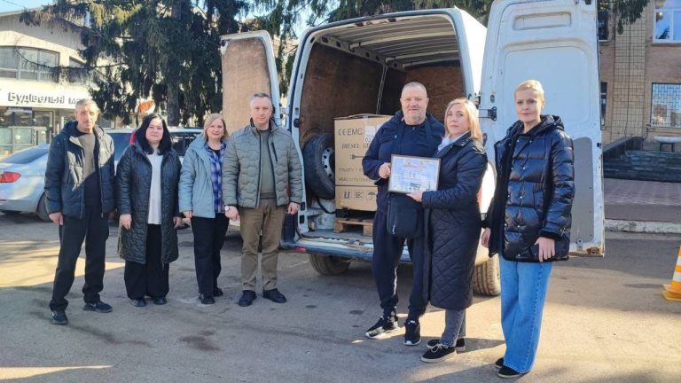 Ліцей на Вінниччині отримав генератор від партнерів із Литви