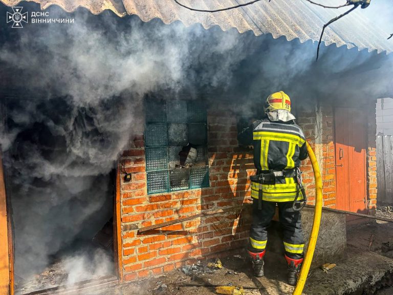 Побутова недбалість спричинила вісім пожеж на Вінниччині
