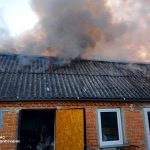 На Вінниччині за добу сталося чотири пожежі у приватних будинках