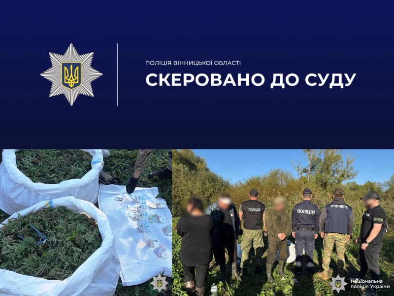Наркобізнес на Вінниччині: справу передали до суду