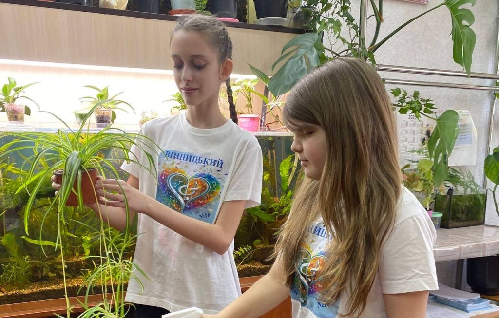 У вінницькому ліцеї №16 створили навчальну екосистему з аквапонікою
