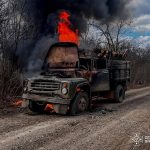 На Вінниччині загорілась вантажівка: в області сталось 11 пожеж