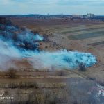 На Вінниччині горіли поля та будинки