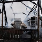 У Вінниці горіла альтанка: густий дим налякав мешканців