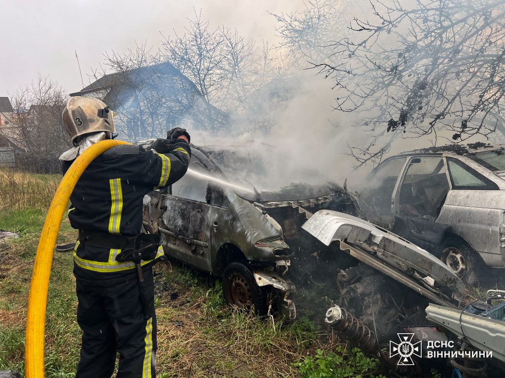 На Вінниччині за добу сталося шість пожеж: деталі