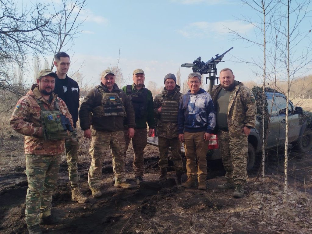 Микола Кучер передав допомогу військовим на Сумському напрямку